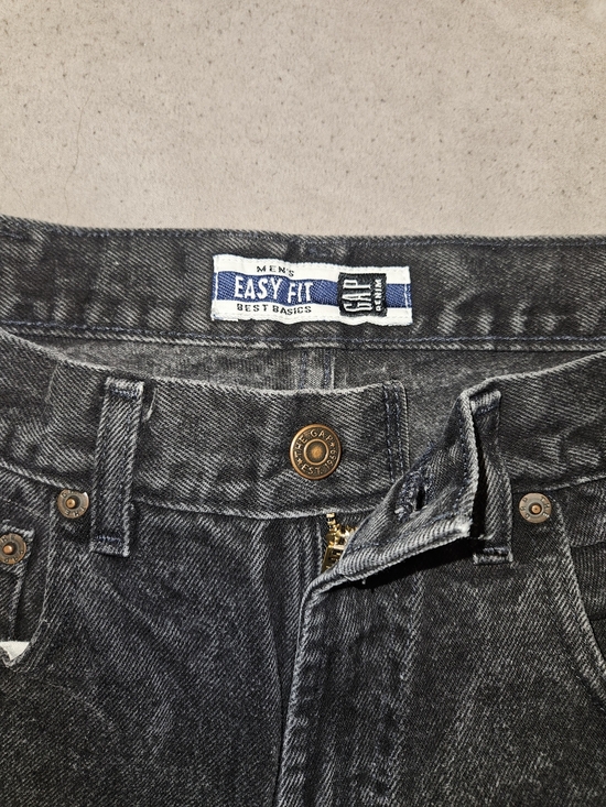 GAP Other - GAP Men's 90s Vintage Easy Fit Black Washed Denim Jeans